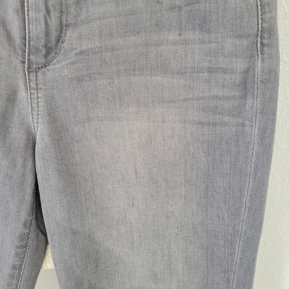 Joe's Jeans High Rise Skinny Ankle Lacey Sz 29 Faded Gray - Picture 4 of 13